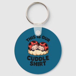 Cute Ladybugs This Is Our Cuddle Couple Key Ring