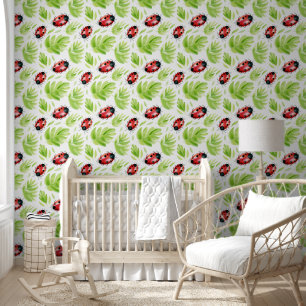 Cute Ladybugs Wallpaper