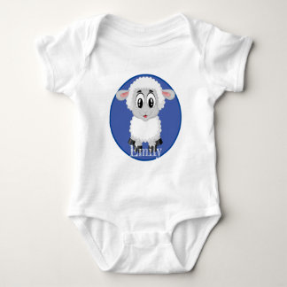 Cute Lamb Baby Bodysuit