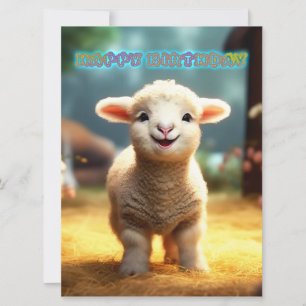 Cute Lamb Birthday