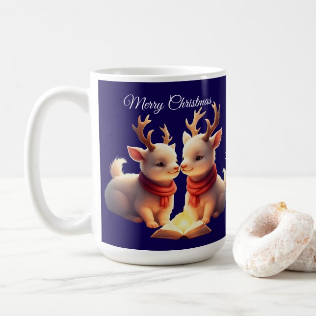 cute lamb  coffee mug (With Donut)
