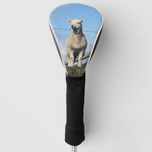 CUTE LAMB GOLF HEAD COVER