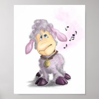 Cute Lamb Poster