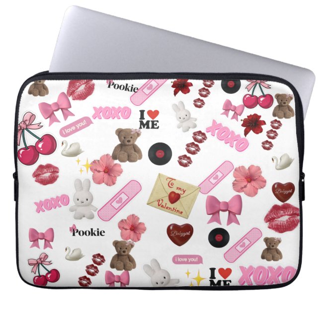 cute laptop sleeve (Front)