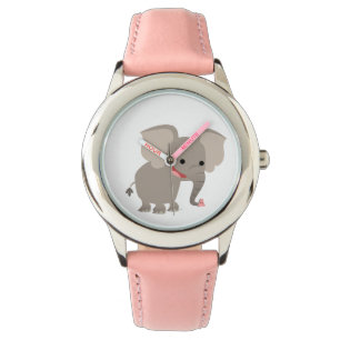 Cute Laughing Cartoon Elephant Watch