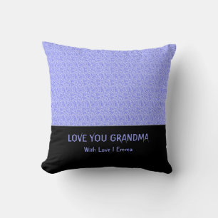 Cute Lavender blue, Elegant Cushion