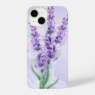 Cute Lavender Garden Flower Floral  iPhone 14 Case