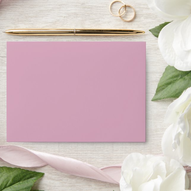 Cute Lavender Pink Envelope (Wedding)