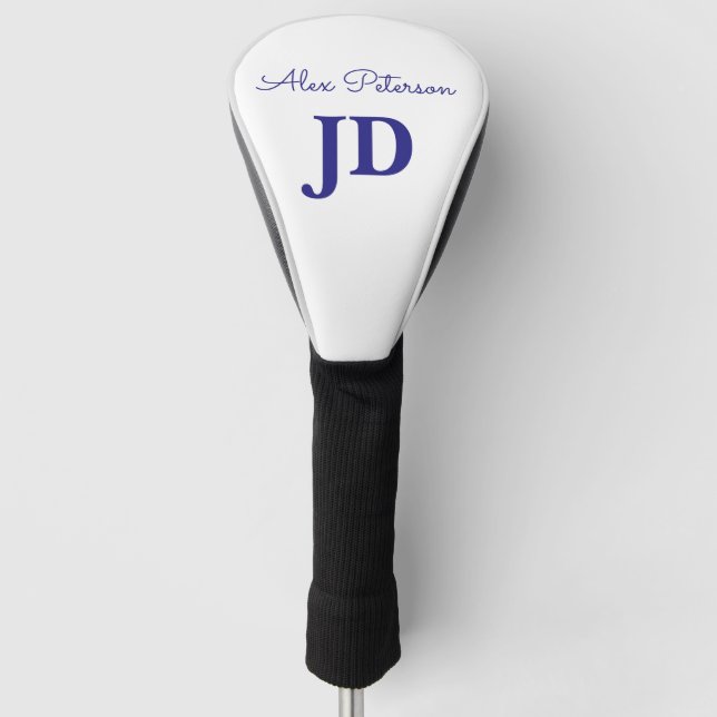 Cute Lawyer JD Graduation Personalised Name  Golf Head Cover (Front)