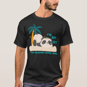 Cute lazy panda T-Shirt