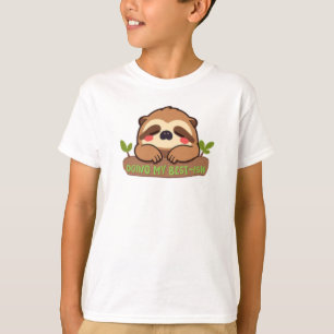 Cute Lazy Sloth Doing My Best-Ish T-Shirt