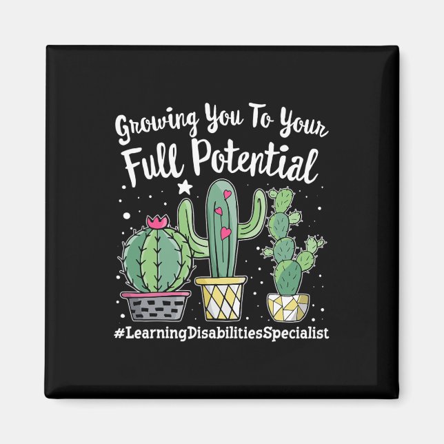 Cute Learning Disabilities Specialist Squad back t Magnet (Front)