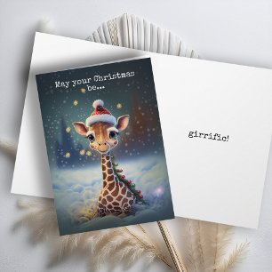 Cute Legendary Dragon Christmas Card