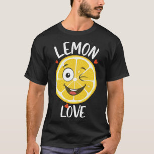 Cute Lemon Love Fruit Farmer Healthy Life T-Shirt