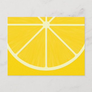 Cute Lemon Postcard