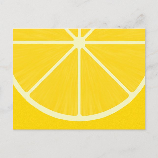 Cute Lemon Postcard (Front)