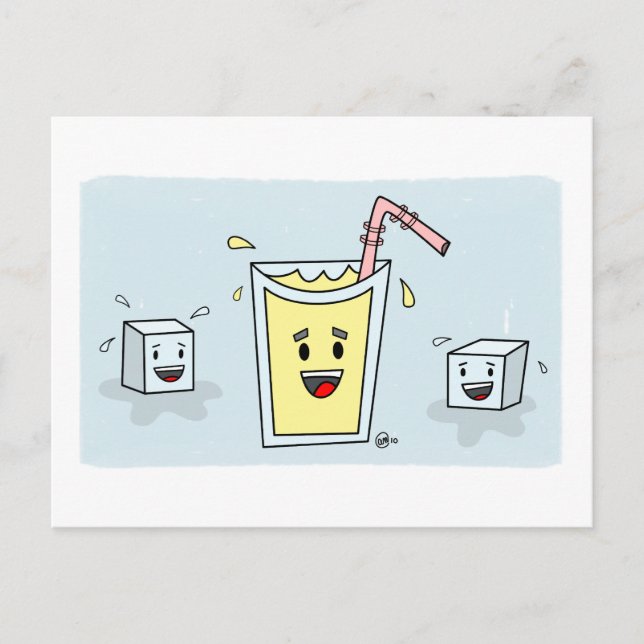 Cute Lemonade - Postcard (Front)