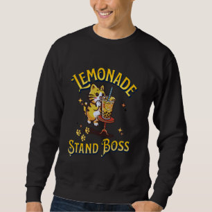 Cute Lemonade Stand Boss Lemon Lover Juice Summer  Sweatshirt