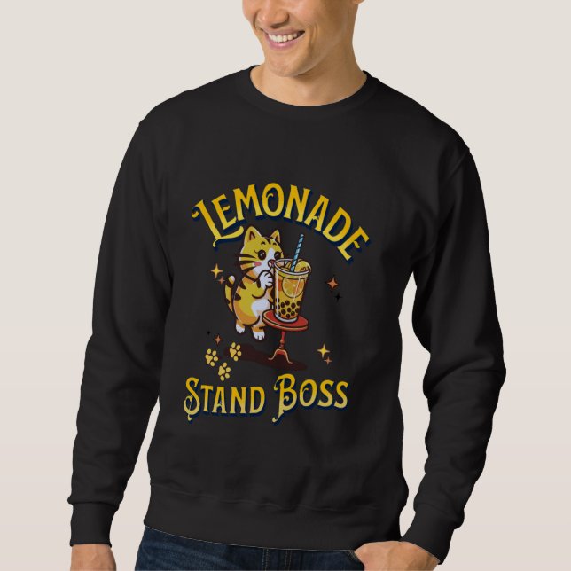 Cute Lemonade Stand Boss Lemon Lover Juice Summer  Sweatshirt (Front)