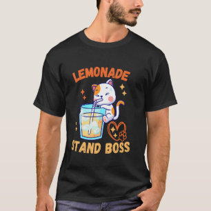 Cute Lemonade Stand Boss Lemon Lover Juice Summer  T-Shirt
