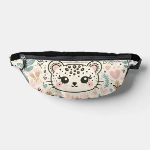 Cute Leopard Bum Bags