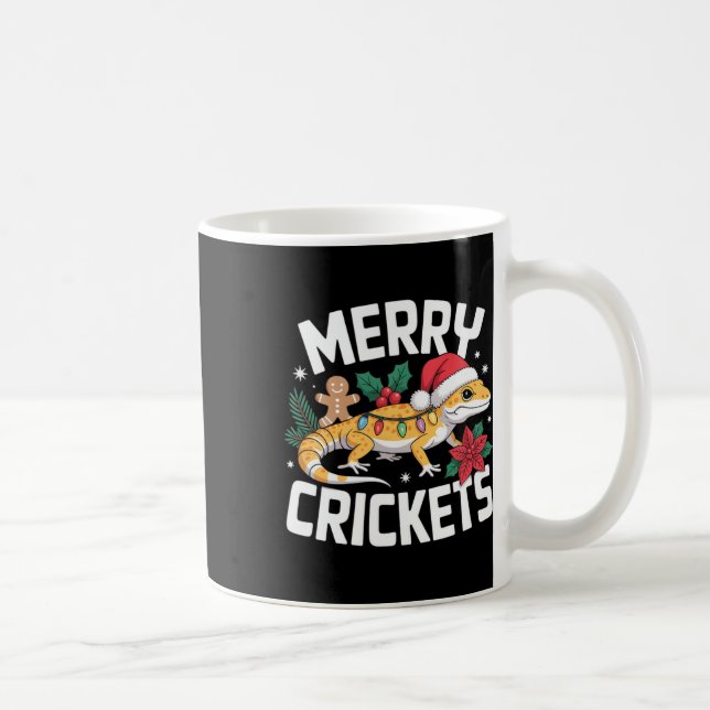 Cute Leopard Gecko Christmas Pun  Coffee Mug (Right)
