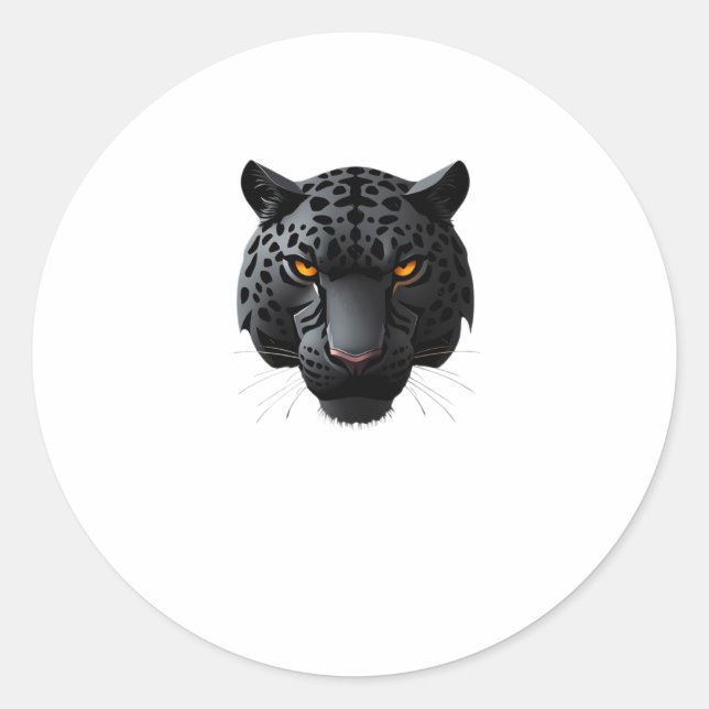 Cute Leopard Hear 3d - Animals World Sticker  (Front)