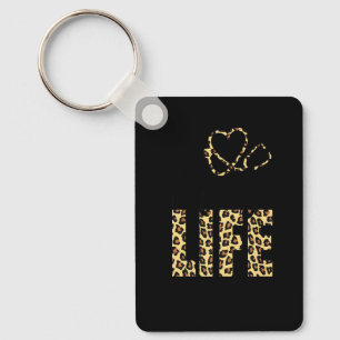 Cute Leopard Nurse Life For Nursing School Nurse W Key Ring