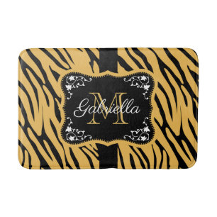 Cute Leopard Print Bath Mat