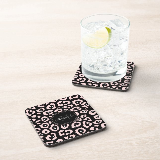 Cute Leopard Print Coaster (Right Side)