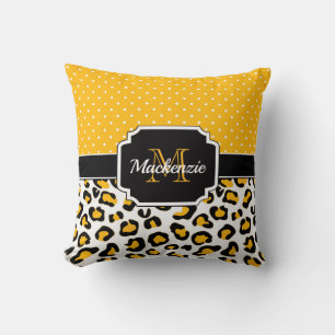 Cute Leopard Print Cushion