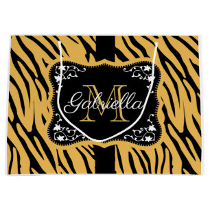 Cute Leopard Print Large Gift Bag