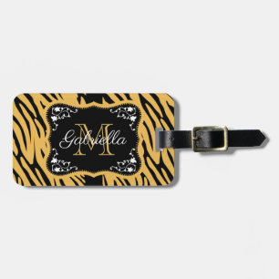 Cute Leopard Print Luggage Tag