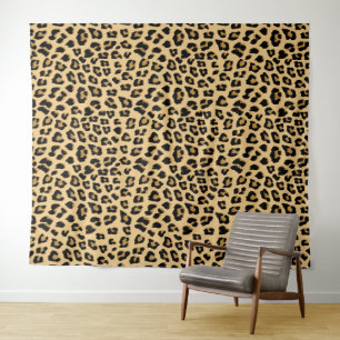 Cute Leopard Print Pattern Tapestry