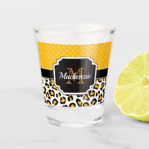 Cute Leopard Print Shot Glass