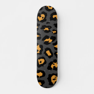 Cute Leopard Print Skateboard