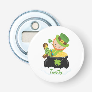 Cute Leprechaun Bottle Opener