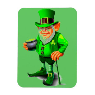 CUTE LEPRECHAUN magnet