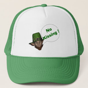 Cute leprechaun St Patrick's day Trucker Hat