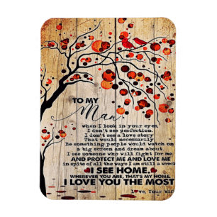 Cute Letter To Husband Lovely Gift For Husband Magnet