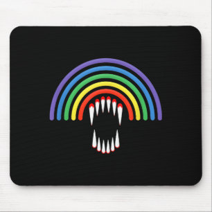 Cute Lgbtq Vamre Lgbt Halloween Ghost Rainbow Gay Mouse Pad