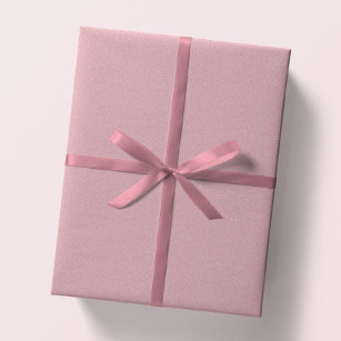 Cute light pink herringbone tweed effect sweet wrapping paper