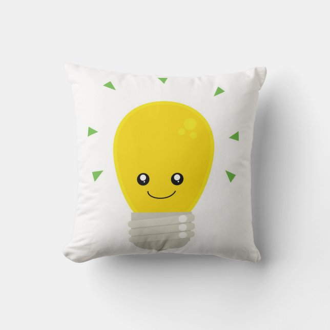 Cute lightbulb cushion (Front)