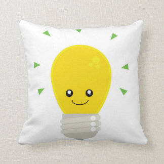 Cute lightbulb cushion