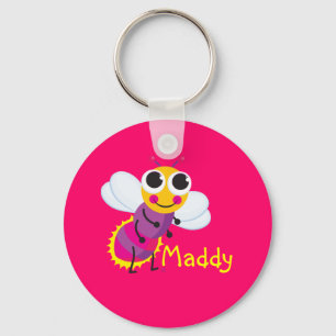 Cute Lightning Bug Key Ring