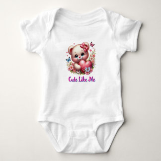 Cute Like Me Bear Baby Clothes Baby Bodysuit