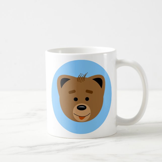 Cute Li'l Bear Cub Coffee Mug (Right)