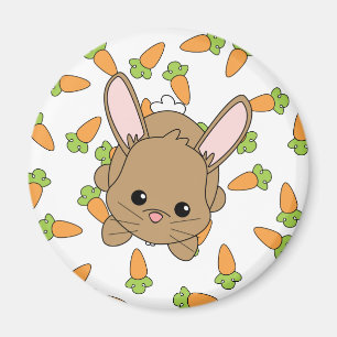 Cute Lil' Bunny Magnet