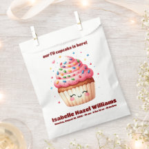 Cute L'il Cupcake Candy Sprinkles Baby Shower