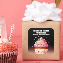 Cute L'il Cupcake Candy Sprinkles Baby Shower